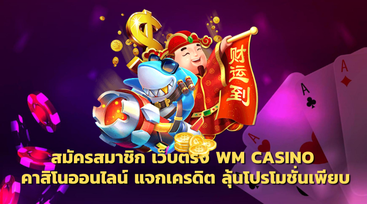 สมัครสมาชิก WM CASINO